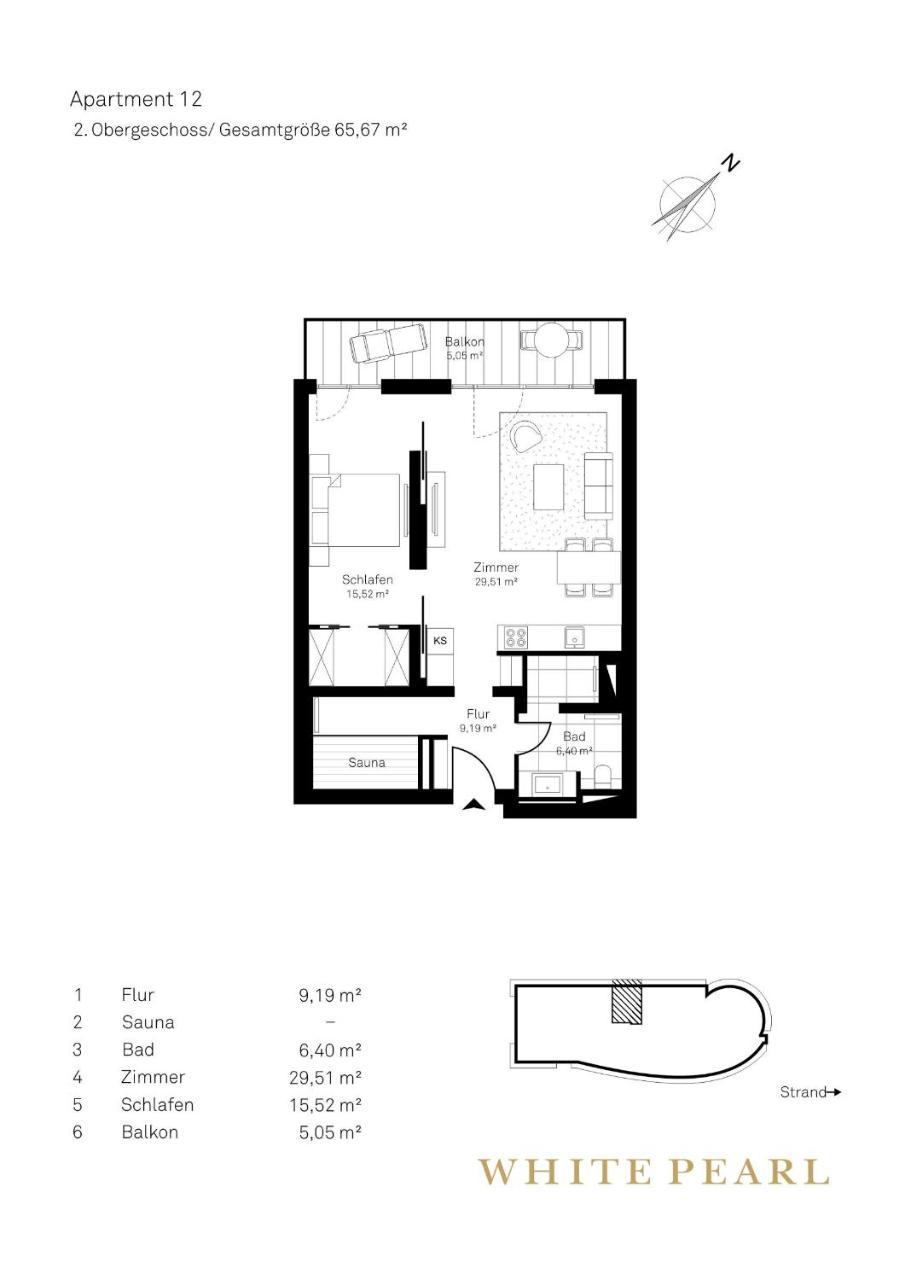 White Pearl Apartment 2.12 Timmendorfer Strand Exterior photo